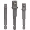 KS Tools 514.1105 Set di adattatori quadri da 1/4 di pollice, 3 pz