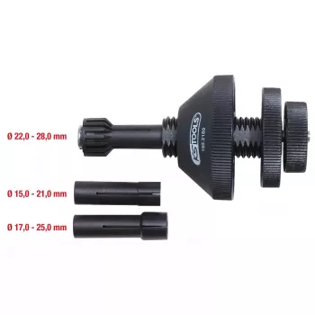 KS Tools Set di attrezzi per centraggio frizione, 15,0-28,0 mm, 150.2180