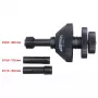 KS Tools Set di attrezzi per centraggio frizione, 15,0-28,0 mm, 150.2180