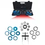 KS Tools 700.1280 Set di attrezzi per il montaggio di paraolio, 24 pz