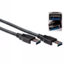 Cavo USB ACT USB 3.0 connettore maschio A - connettore maschio USB A 2,00 m