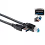 Cavo USB 3.0 ACT SB3017, USB-A maschio a USB-B maschio, 1 m, nero