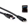 USB 3.0 connettore maschio A - connettore maschio USB Micro B 1,00 m ACT SB3029