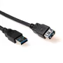 ACT USB 3.0 connettore maschio A - connettore femmina USB A 1,50 m cavo nero