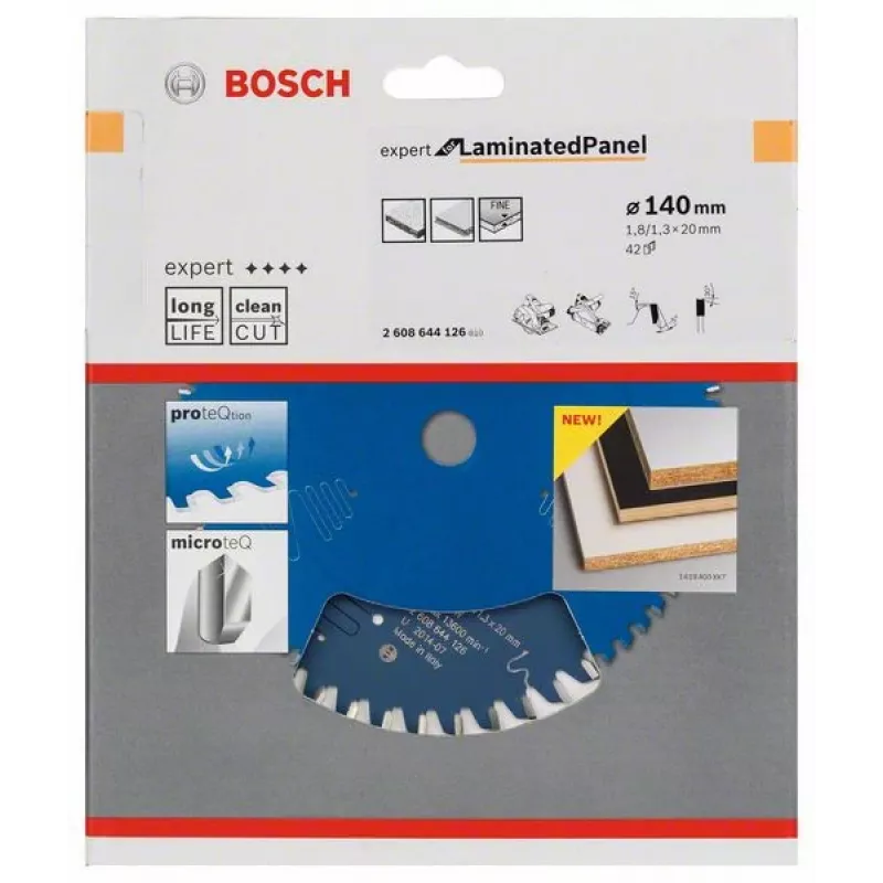 Lama circolare Bosch 2 608 644 126 14 cm per pannelli laminati