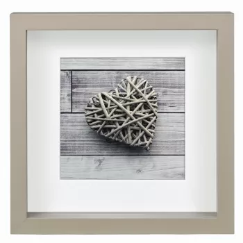 Cornice portafoto singola Hama Scala taupe