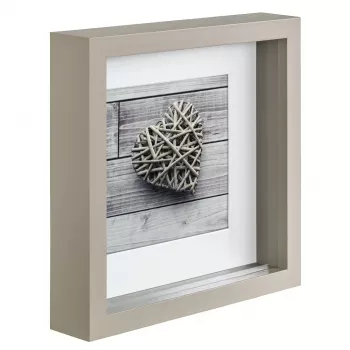 Cornice portafoto singola Hama Scala taupe