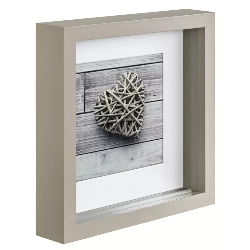 Cornice portafoto singola Hama Scala taupe