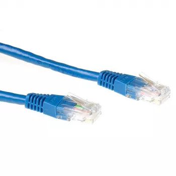 ACT blu 2 metri cavo patch U/UTP CAT6 con connettori RJ45