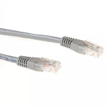 ACT Cavo patch LSZH U/UTP CAT6 da 5 metri grigio con connettori RJ45