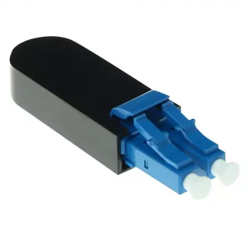 Adattatore loopback LC in fibra ottica ACT EA9004 Singlemode 1310 nm nero