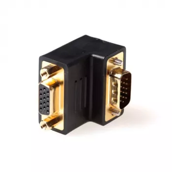 Adattatore VGA ACT AB9066 angolare maschio su femmina