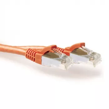 ACT Arancione 25 m LSZH SFTP CAT6A cavo patch con connettori RJ45