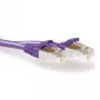 ACT Viola 3 metri LSZH SFTP CAT6A cavo patch rasthemmend con connettori RJ45