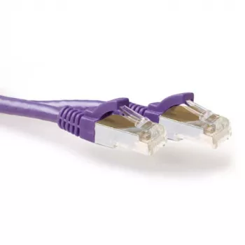ACT Viola 7 metri LSZH SFTP CAT6A cavo patch rastnasenfrei con connettori RJ45