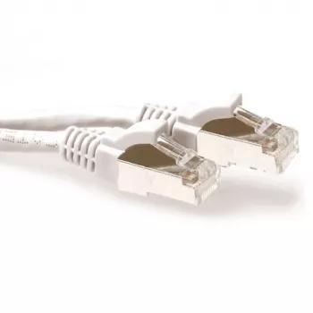 ACT Bianco 3 metri LSZH SFTP CAT6A cavo patch rastnasenfrei con connettori RJ45