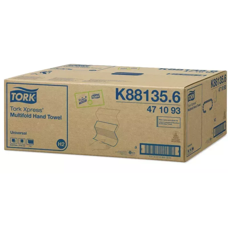 Asciugamani di carta Tork 471093 250 fogli bianco