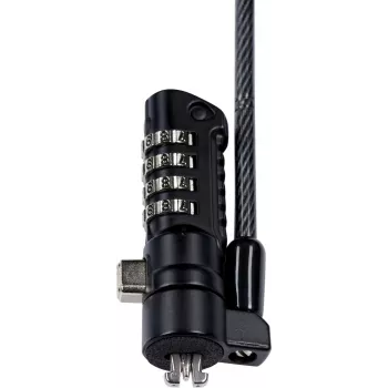 eSTUFF GLB220102 Cavo di sicurezza nero 1,8 m