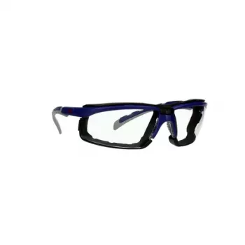 3M S2001SGAF-BGR-F occhiali protettivi maschera in plastica blu, grigio