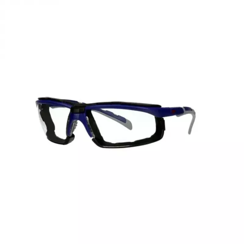 3M S2001SGAF-BGR-F occhiali protettivi maschera in plastica blu, grigio