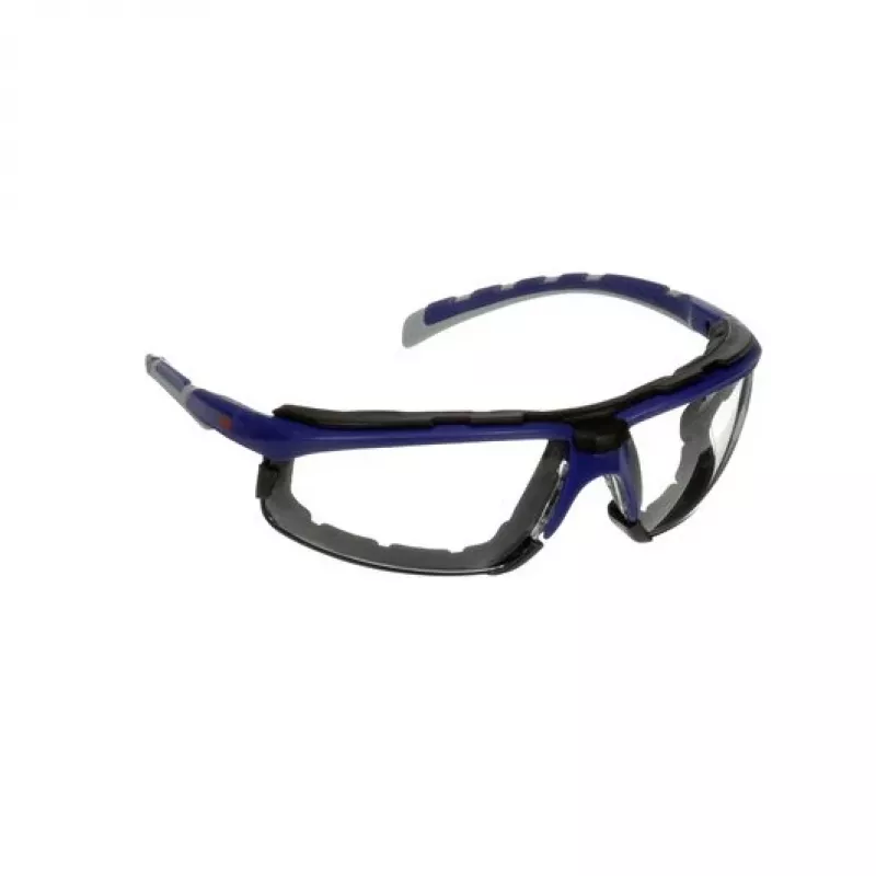 3M S2001SGAF-BGR-F occhiali protettivi maschera in plastica blu, grigio