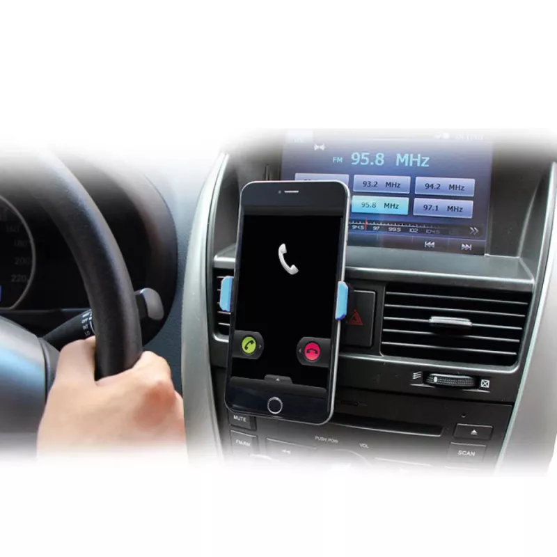 Supporto passivo ACT supporto auto per smartphone AC9000 clip in metallo per bocchetta di aerazione