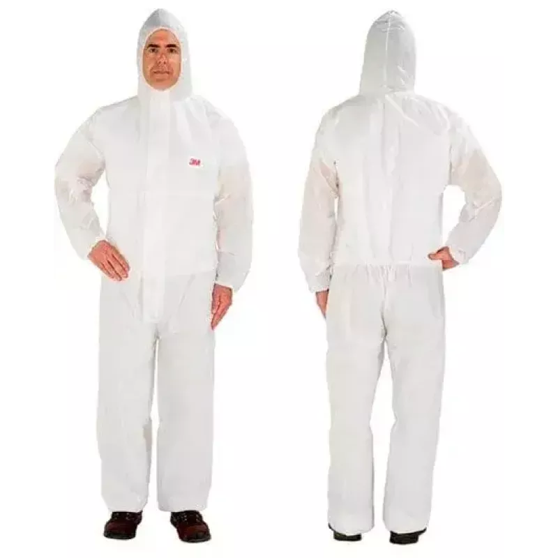 Tuta protettiva 3M 4515 bianco XXL materiale SMS adulto