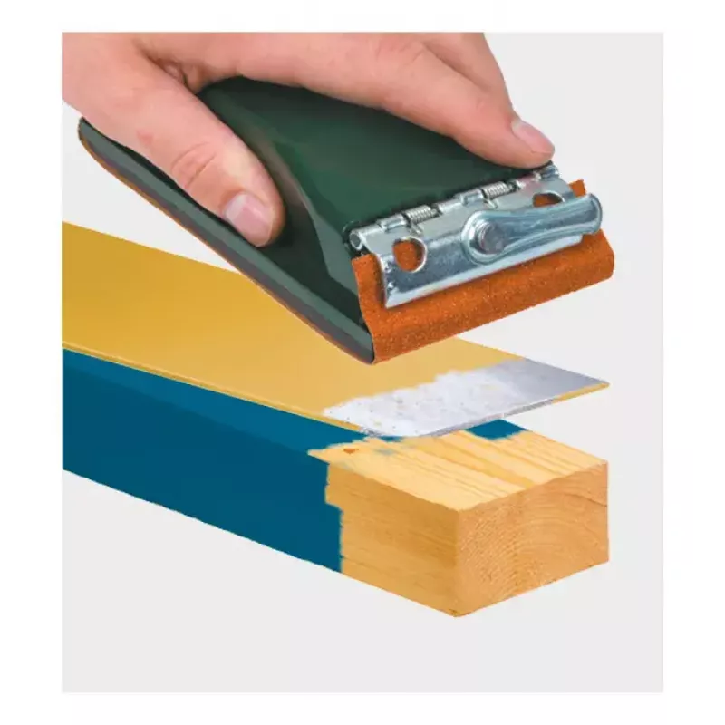 Levigatrice manuale flessibile KWB 485121 verde 165 mm x 87 mm