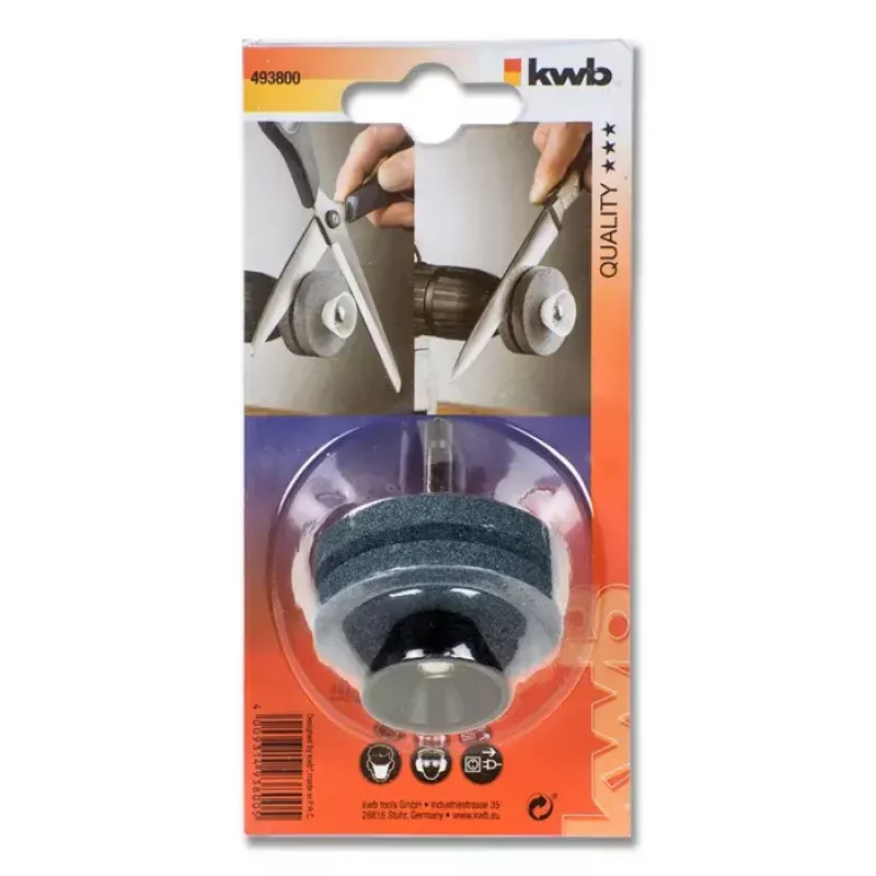 Affilacoltelli KWB 493800 grigio design compatto facile da usare
