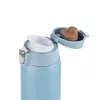 EMSA Light Mug 400 ml blu coperchio in acciaio inox polipropilene