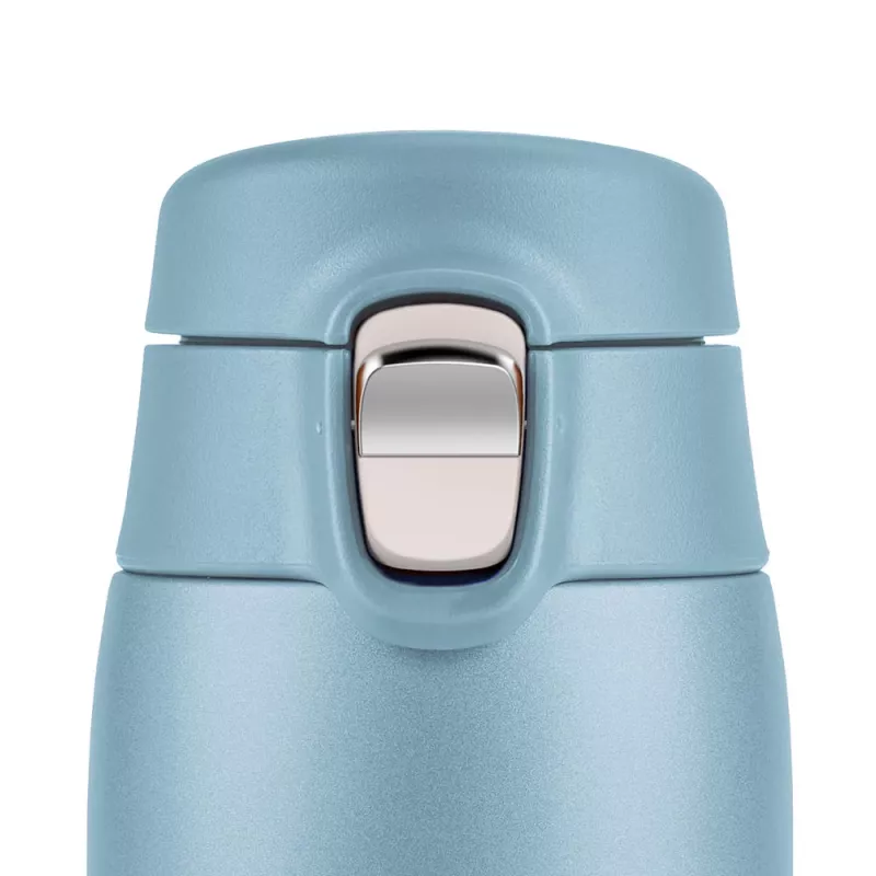 EMSA Light Mug 400 ml blu coperchio in acciaio inox polipropilene