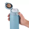 EMSA Light Mug 400 ml blu coperchio in acciaio inox polipropilene