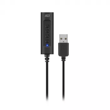 ACT AC9360 Scheda audio USB 3,5 mm ingresso cuffie 4 tasti