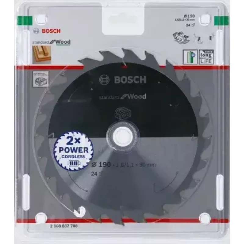 Bosch 2 608 837 708 lama per sega circolare 19 cm 1 pz.