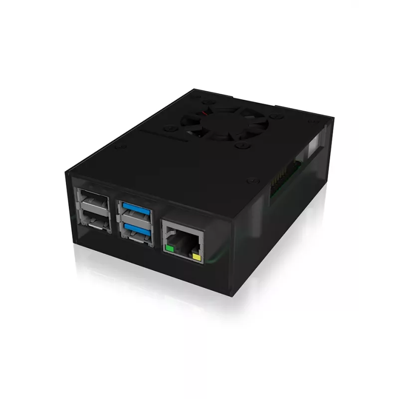 ICY BOX IB-RP108 case antracite, nero