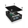ICY BOX IB-RP110 case nero