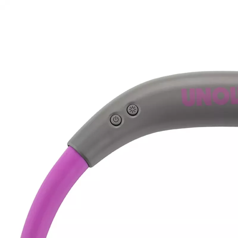Unold ventilatore da collo Breezy Anthrazit, antracite, viola, 2 ventole, 8 h, ventilatore da collo, bianco, 1 pz.