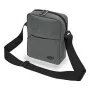Borsa a tracolla WEDO 59 350512 — poliestere grigio unisex borsa a spalla/da mano, cerniera
