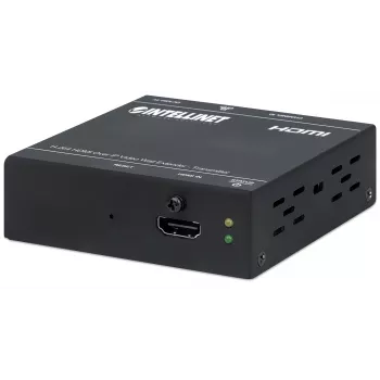 Intellinet H.264 HDMI Over IP Video Wall Extender - trasmettitore distribuisce un segnale HDMI 1080p compresso H.264 su rete fino a 500 m; videowall, streaming unicast e multicast; montabile, nero