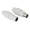 Hama 00205212 connettore coassiale 2 pz.