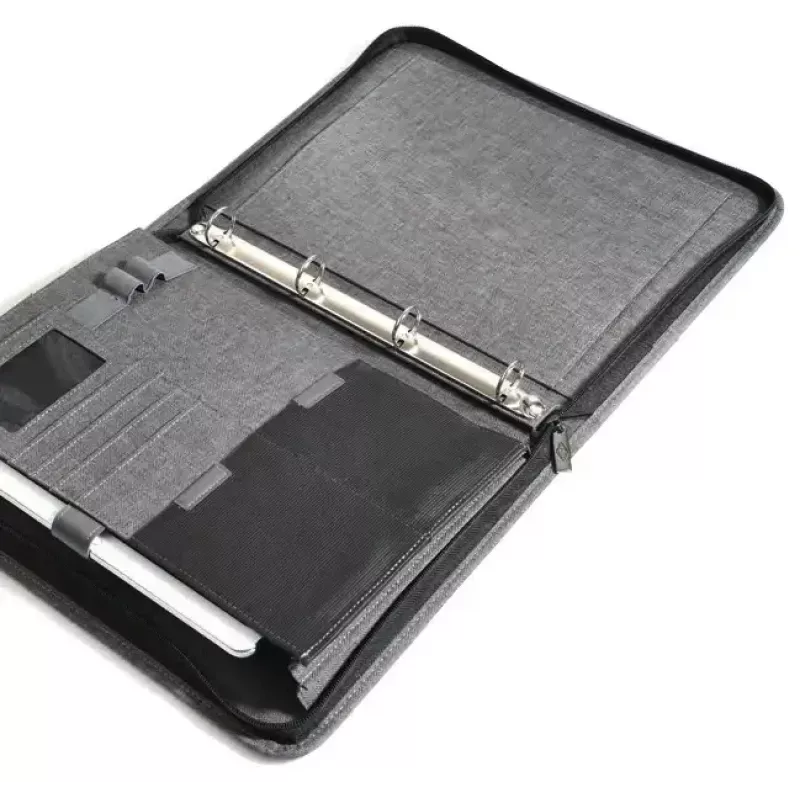 Agenda personale WEDO 58 354412 A4 grigio poliestere con meccanismo ad anelli 4