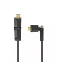 Hama cavo HDMI 1,5 m Type-A connettore maschio a connettore maschio 2.0b 18 Gbit/s nero