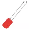 Spatola per impasti in silicone Westmark 15462270 lama in silicone rossa manico in acciaio inox