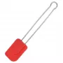 Spatola per impasti in silicone Westmark 15462270 lama in silicone rossa manico in acciaio inox