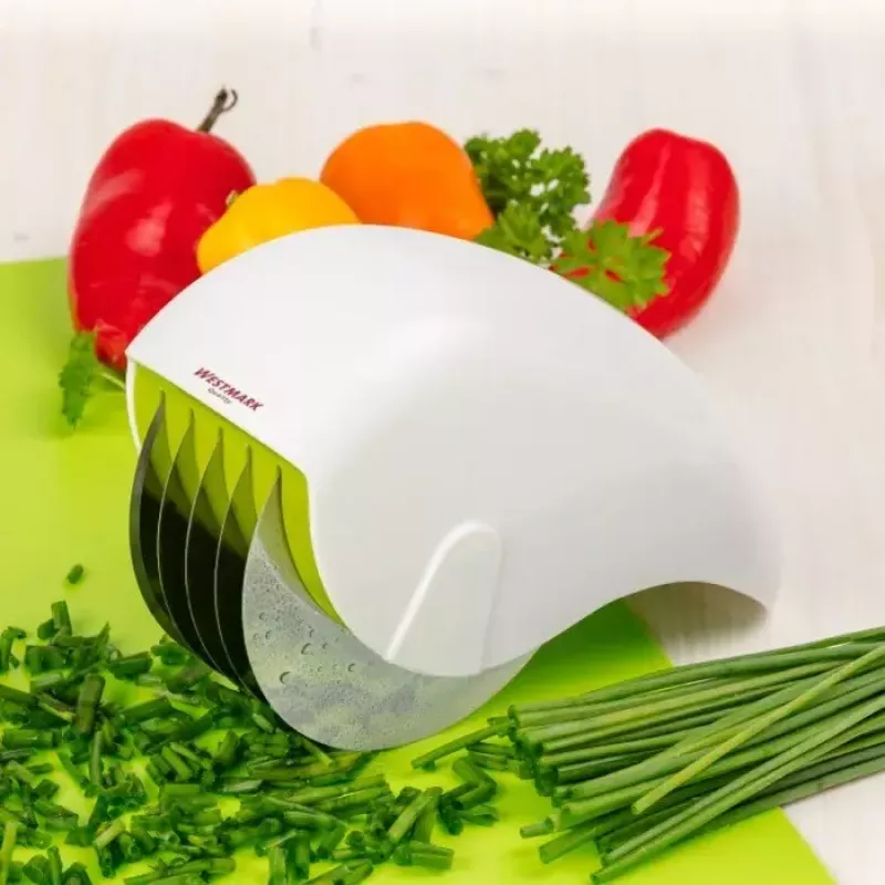 Tritatutto Westmark Schneidfix verde bianco lama in acciaio inox