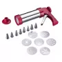 Siringa per biscotti Westmark 32332260 rosso argento plastica acciaio inox