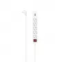 Hama 00223183 prolunga 1,4 m 5 prese AC per interni bianco