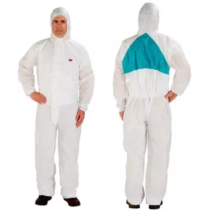 Tuta protettiva 3M 4520 verde bianco 3XL adulti materiale SMS