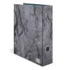 Raccoglitore ad anelli HERMA Stone A4 grigio anello Q archivio 285x70x315mm