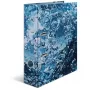 Raccoglitore ad anelli HERMA 19654 A4 blu anello tondo archivio 285x70x315mm